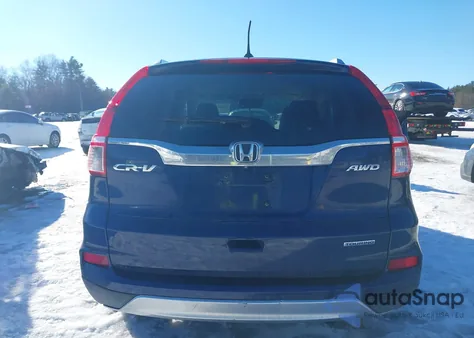 2016 Honda Cr-V Touring from USA, damaged, VIN 5J6RM4H99GL049996